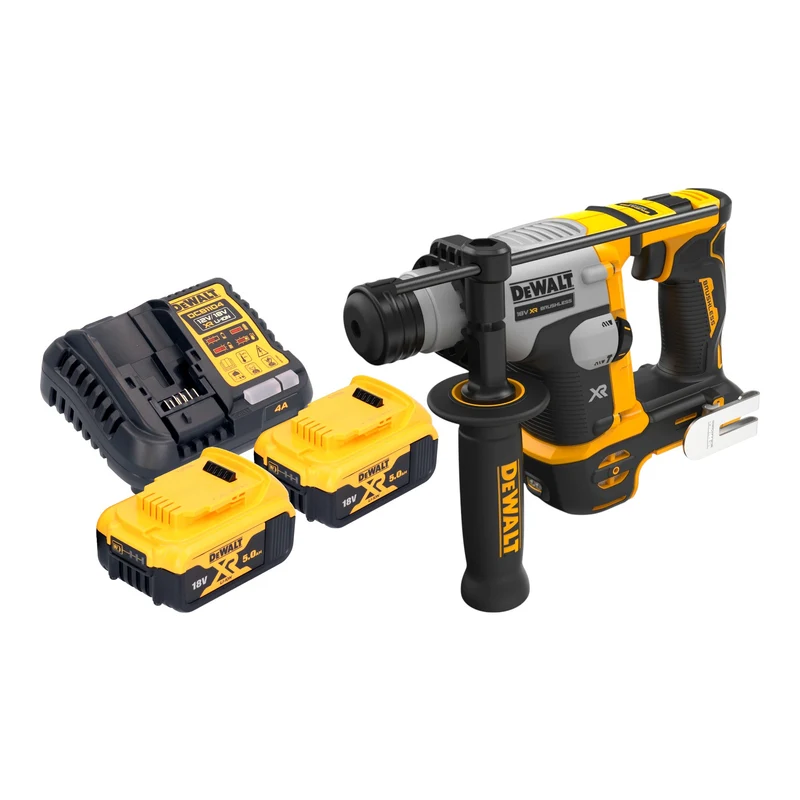 DeWalt DCH 172 P2 Akku Bohrhammer 18 V 1,4 J SDS plus Brushless + 2x Akku 5,0 Ah + Ladegerät