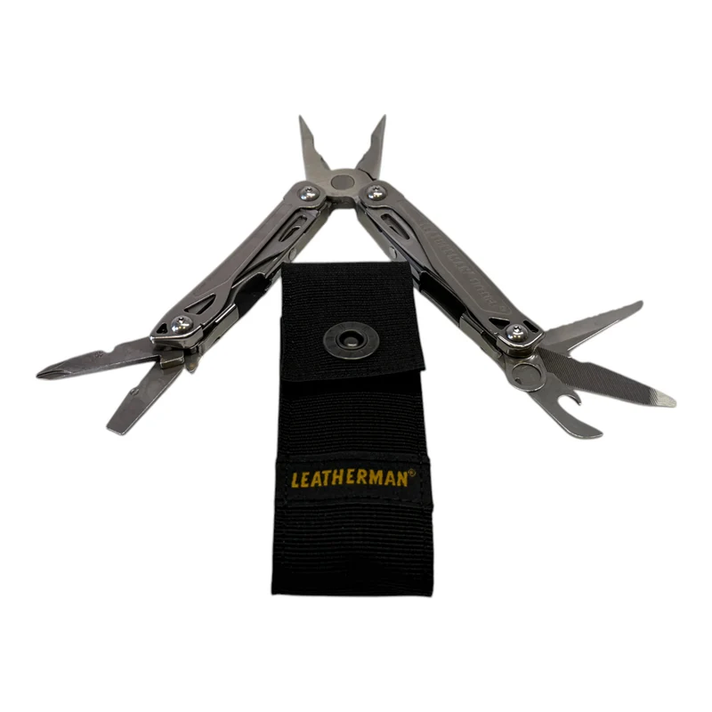 Leatherman Sidekick Multitool Zange + Säge + 2x Messer + Öffner + Kreuz + Schlitz inkl. Nylon Holster
