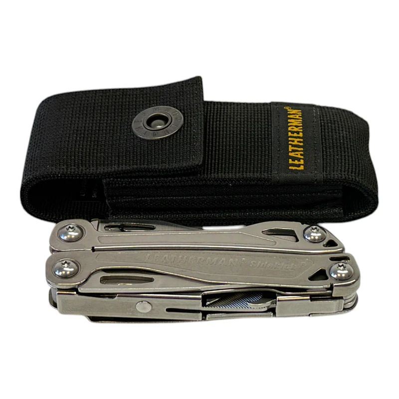 Leatherman Sidekick Multitool Zange + Säge + 2x Messer + Öffner + Kreuz + Schlitz inkl. Nylon Holster
