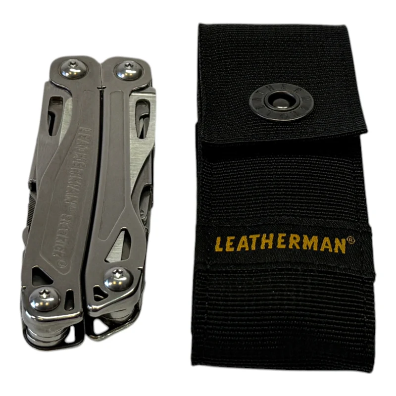 Leatherman Sidekick Multitool Zange + Säge + 2x Messer + Öffner + Kreuz + Schlitz inkl. Nylon Holster