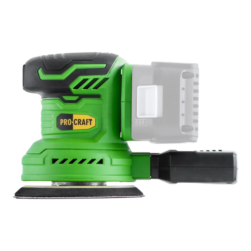 Procraft PX20BLbb Akku Exzenterschleifer 20 V 125 mm Brushless + 2x Akku 4,0 Ah + Ladegerät
