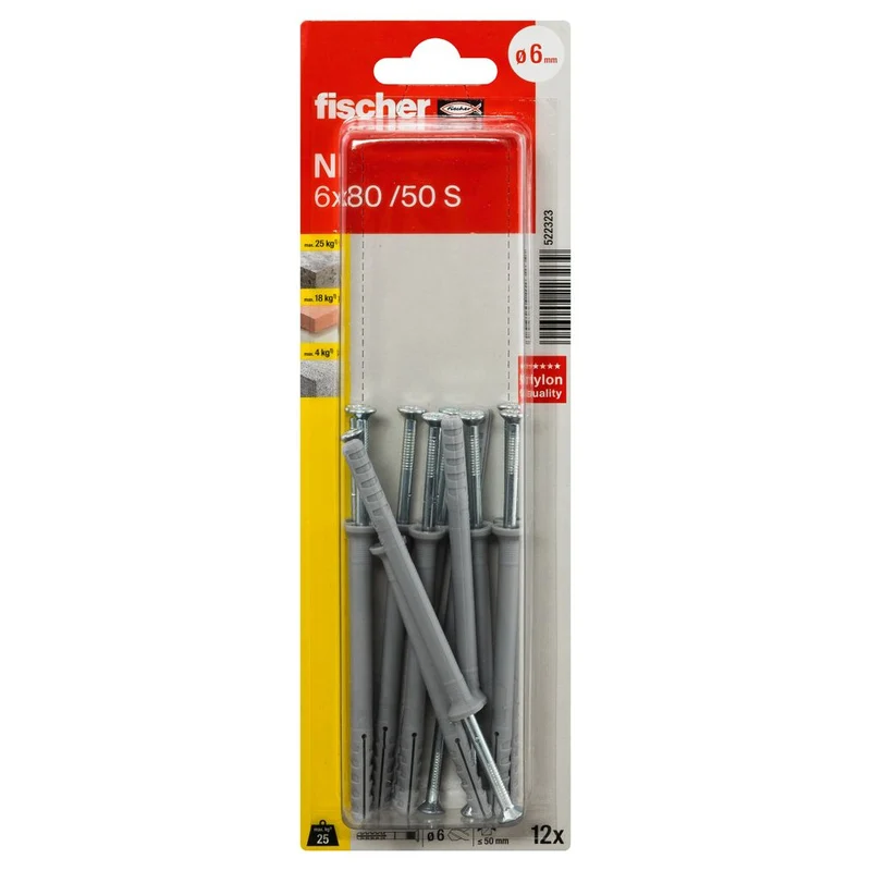 Nageldübel S KN SB-Karte
