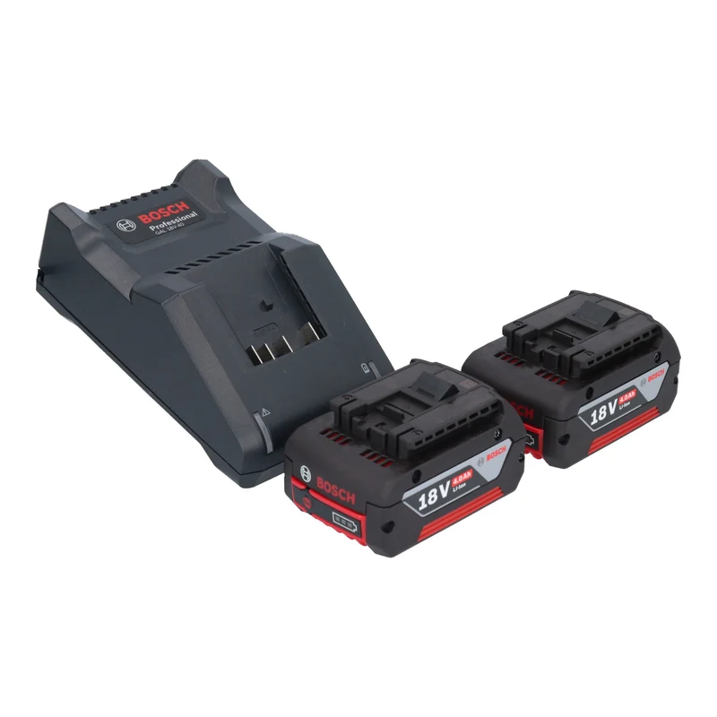 Bosch GSB 18V-65 Professional Akku Schlagbohrschrauber 18 V 65 Nm Brushless + 2x Akku 4,0 Ah + Ladegerät + L-Boxx