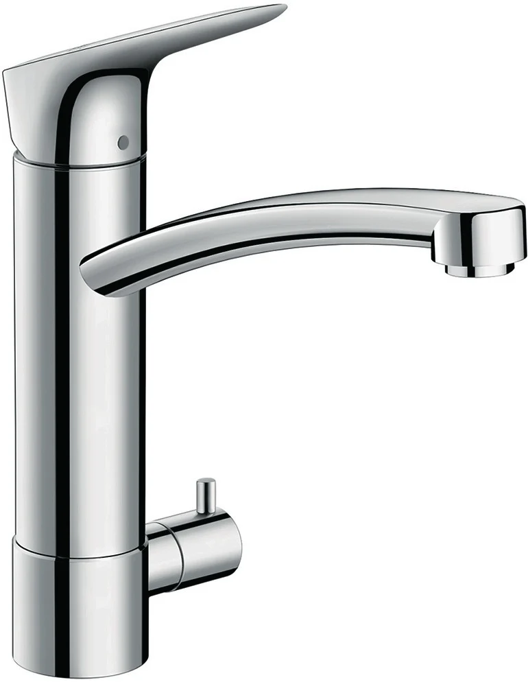 HANSGROHE HG Einhebel-Küchenmischer 220 LOGIS DN 15 mit Geräteabsperrventil chrom