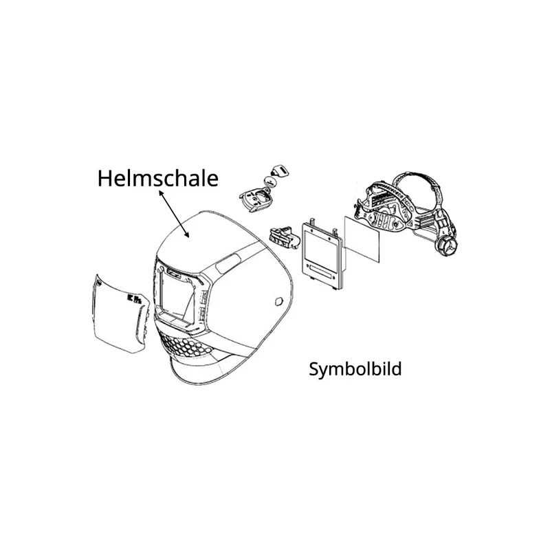 ESAB Helmschale