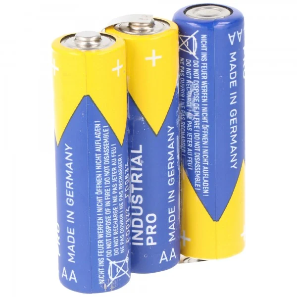 Varta Batteriepack F1x3 Bogen 4,5V 2600mAh 3er-Pack 4.5V, Abmessungen ca. 50,7 x 41,5 x 16,4mm