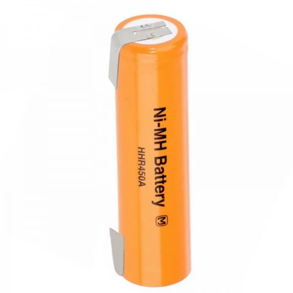 Panasonic HHR-450A NIMH Akku 4/3A 1,2 Volt 4500mAh mit Lötfahne U-Form