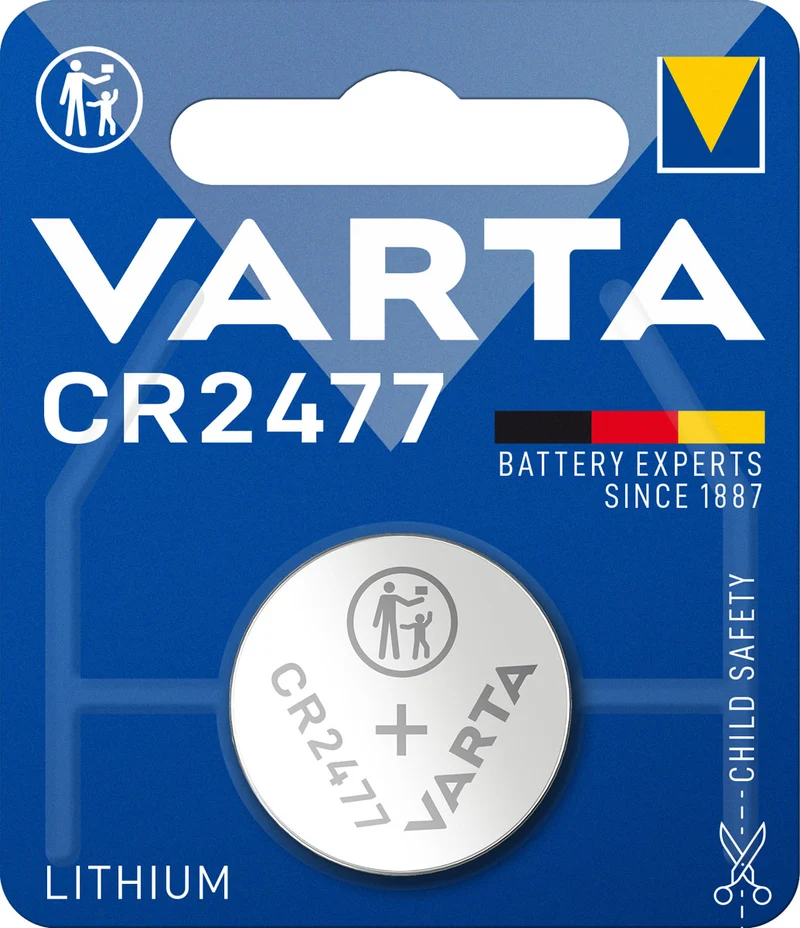 CR2477 Lithium Knopfzelle von Varta