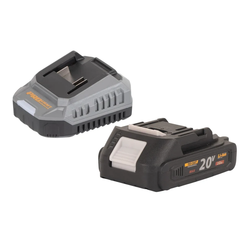 Procraft PHA30bb Akku Bohrhammer 20 V 2,8 J SDS plus Brushless + 1x Akku 2,0 Ah + Ladegerät + RHINO Toolcase