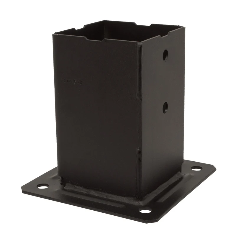 Pfostenhalter PPJBT schwarz