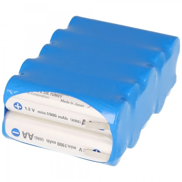 Panasonic Eneloop Standard 12V 2000mAh AkkuPack BK-3MCCE Lötfahnen