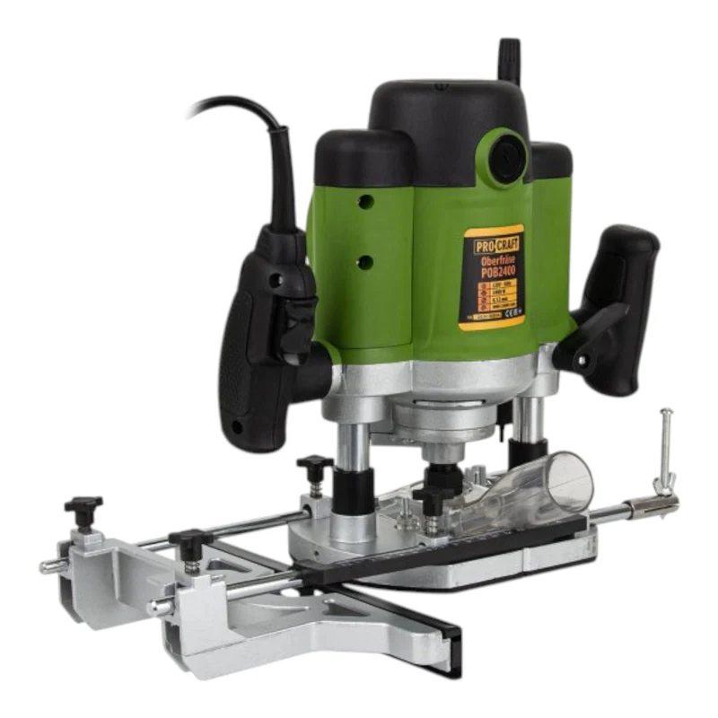 Procraft POB2400 Oberfräse 2000 Watt 8 - 12 mm + Zubehör
