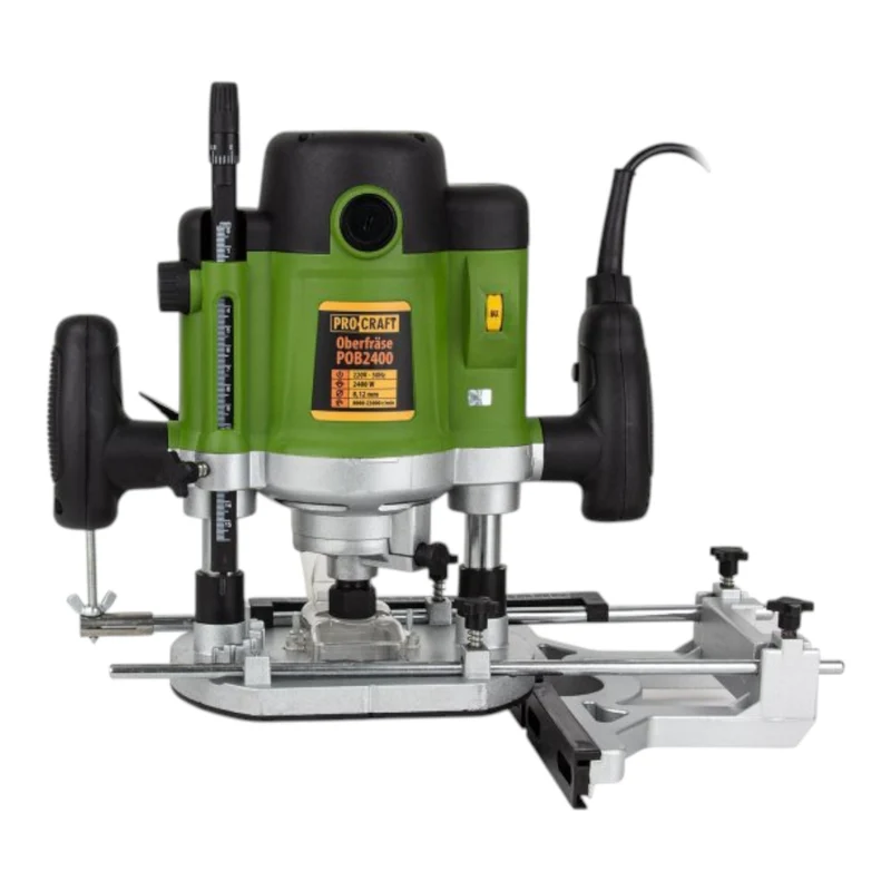 Procraft POB2400 Oberfräse 2000 Watt 8 - 12 mm + Zubehör