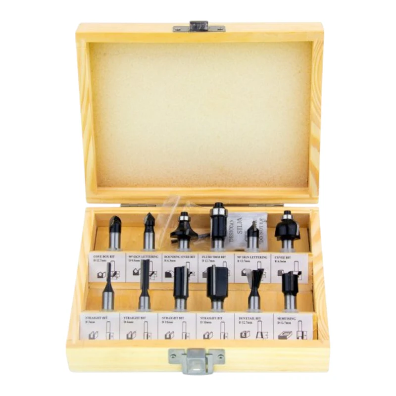 Procraft POB1700 Oberfräse 1200 Watt 6 - 8 mm + Zubehör