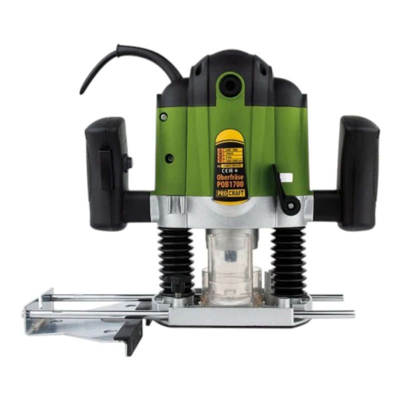 Procraft POB1700 Oberfräse 1200 Watt 6 - 8 mm + Zubehör