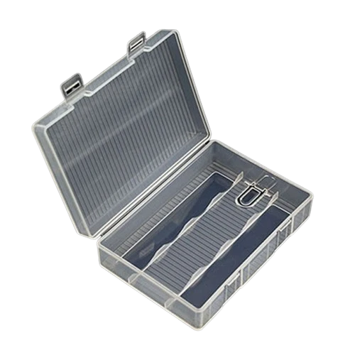 Soshine Akku-Aufbewahrungsbox für 4x 26650 transparent