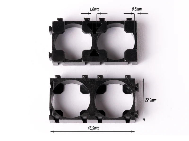 Keeppower Abstandshalter für zwei Zellen 21 mm Durchmesser