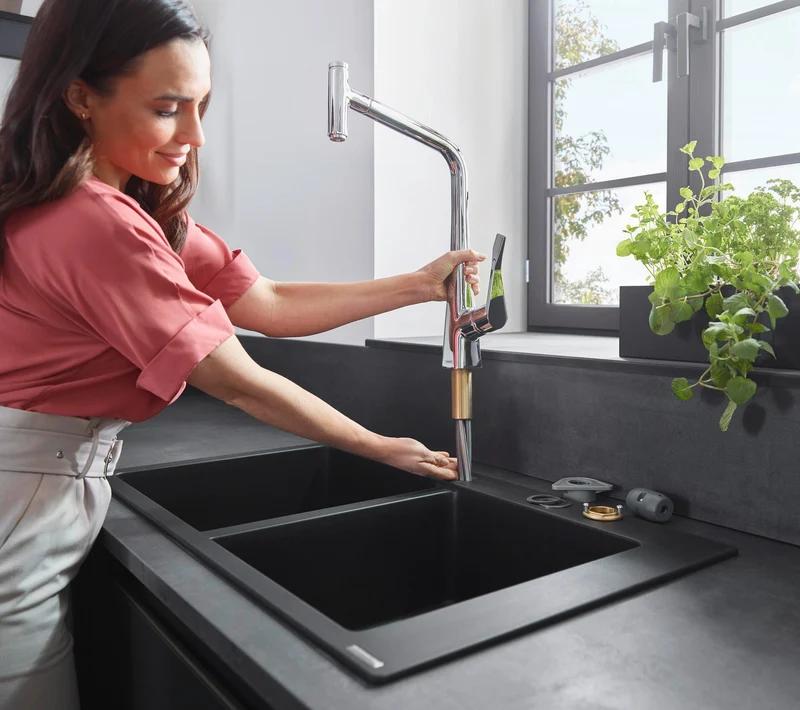 HANSGROHE EH-Küchenmischer 320 METRIS SELECT