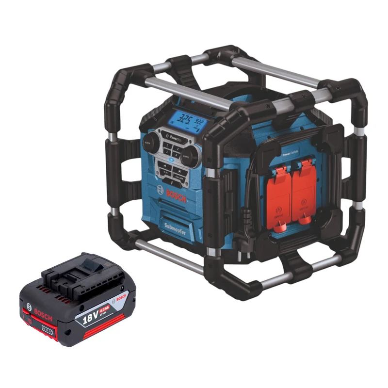 Bosch GPB 18V-5 C Professional Akku Radio 18 V Bluetooth + 1x Akku 4,0 Ah - ohne Ladegerät