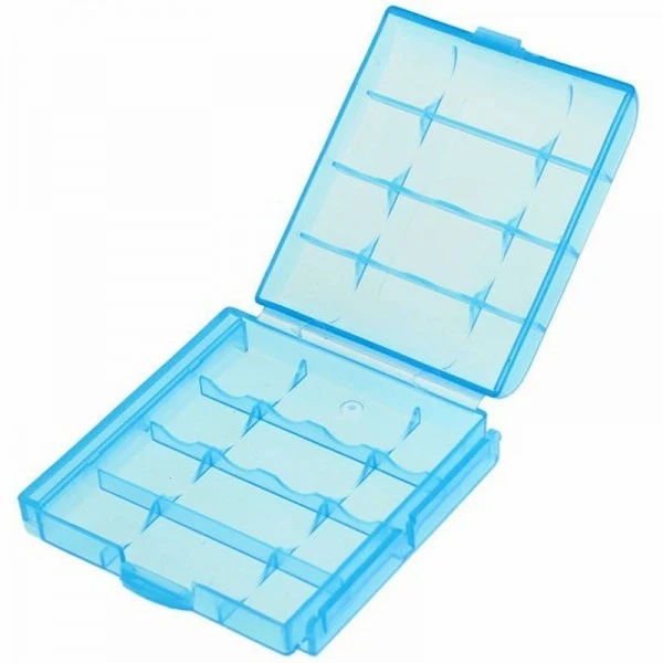Panasonic eneloop Standard HR-4UTGB Case AAA Micro-Akku 8er Pack mit 2x AccuCell Case blau