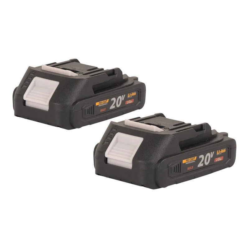 Procraft 2x 20/2A Akku 20 V 2 Ah / 2000 mAh Li-ion