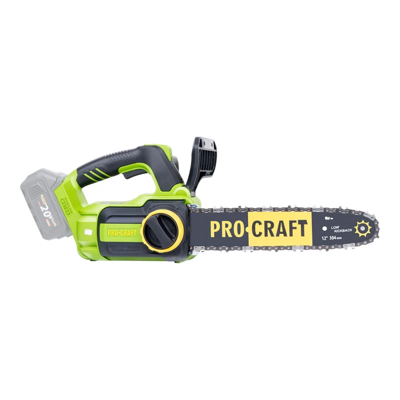 Procraft PKA42Libb Akku Kettensäge 20 V 304 mm Brushless + 2x Akku 2,0 Ah + Ladegerät