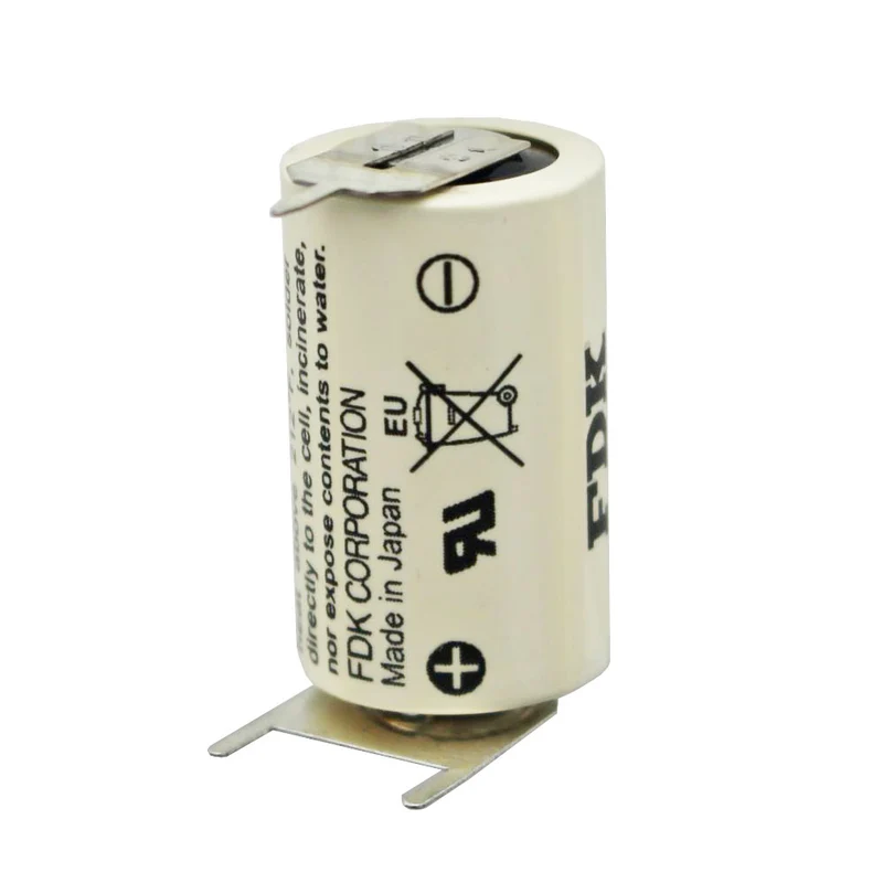 Sanyo CR14250 SE 1/2AA IEC CR14250 3V 850mAh 3er Print Lithium Batterie