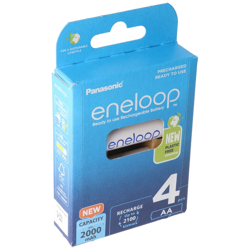 Eneloop Mignon AA 1,2V 2000mAh HR-3UTG Akku4er Pack