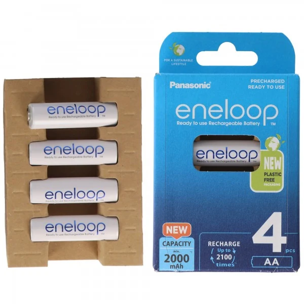 Eneloop Mignon AA 1,2V 2000mAh HR-3UTG Akku4er Pack