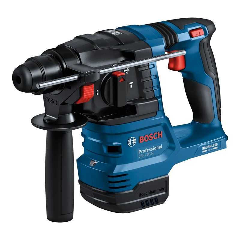 Bosch GBH 18V-22 Professional Akku Bohrhammer 18 V 1,9 J SDS Plus Brushless + 1x Akku 5,0 Ah + Ladegerät + L-Boxx