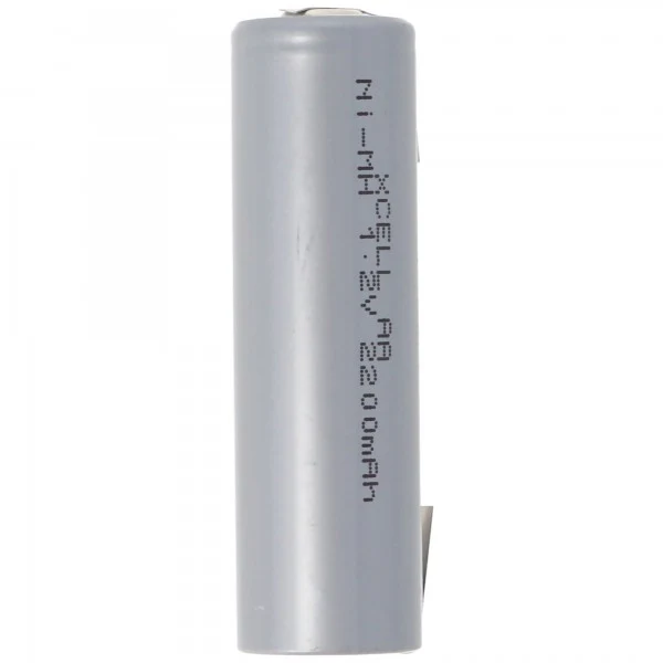 AccuCell HHR2200 Mignon AA Zelle mit Lötfahne in U-Form 2200mAh