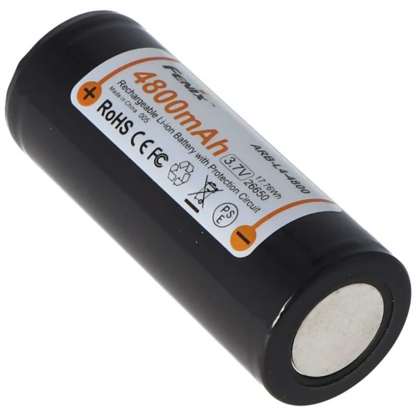 Fenix ARB-L4-4800 26650 3,7V 4800mAh geschützt Li-Ion Akku