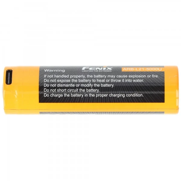 Fenix 21700 3,7V 5000mAh micoUSB ARE-L21-5000 Li-ion Akku