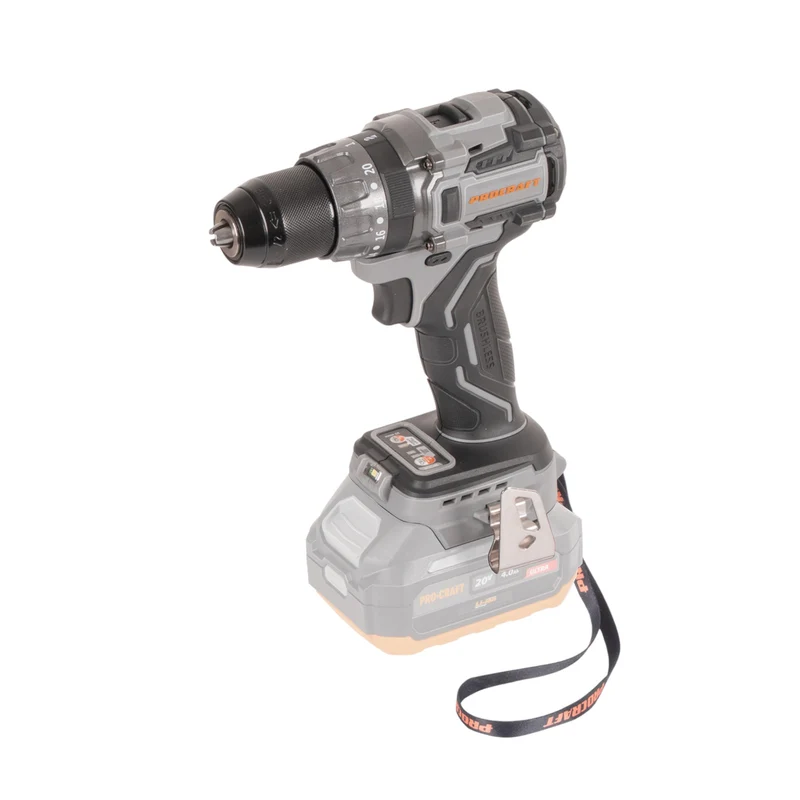 Procraft Industrial CD20Abb Akku Schlagbohrschrauber 20 V 85 Nm Solo - ohne Akku, ohne Ladegerät