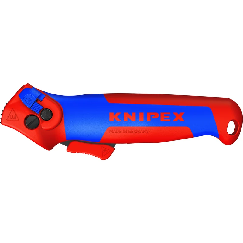 Knipex Abmantelungsmesser mit Gleitschuh & Ratschenfunktion