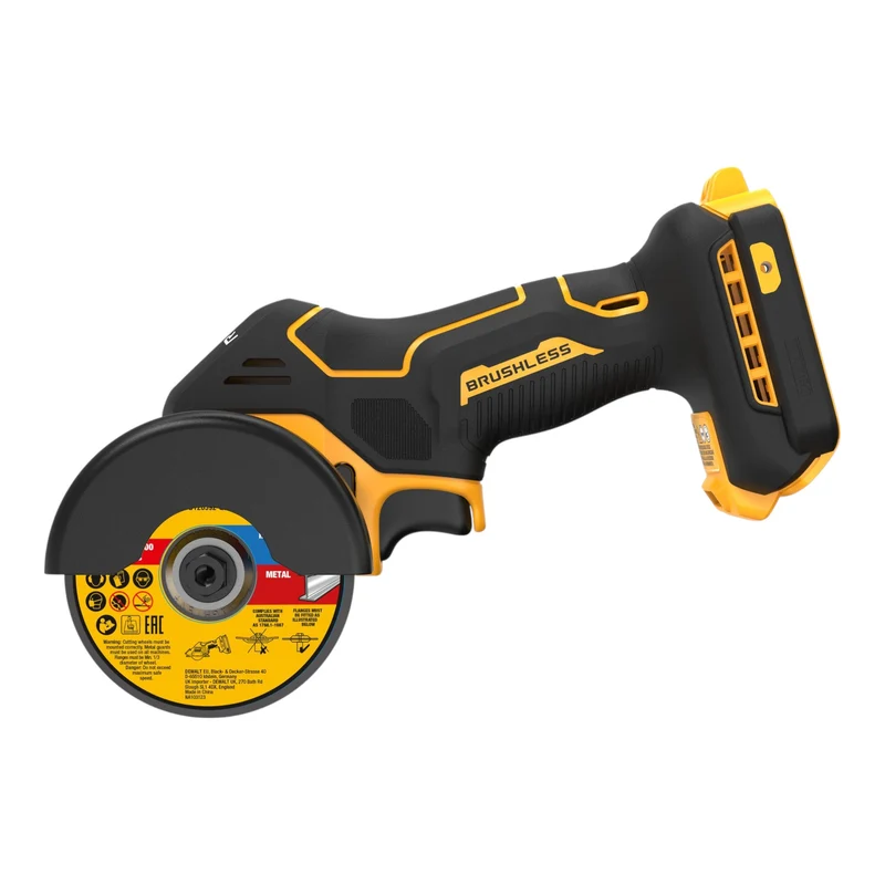 DeWalt DCS 438 E2 Akku Multimaterialschneider 18 V 76 mm Brushless + 2x Powerstack Akku 1,7 Ah + Ladegerät