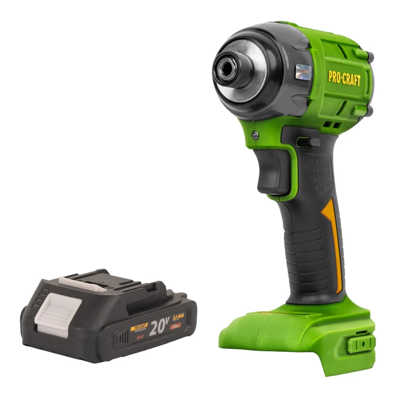 Procraft PS22bb Akku Schlagschrauber 20 V 230 Nm 1/2" Brushless + 1x Akku 2,0 Ah - ohne Ladegerät