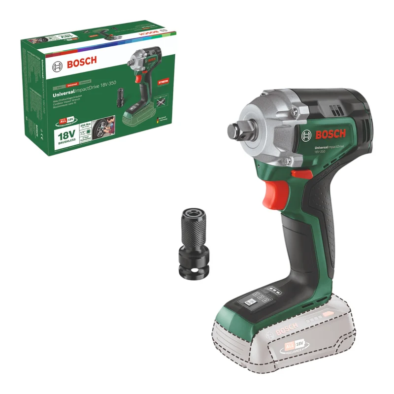 Bosch UniversalImpactDrive 18V-350 Akku Drehschlagschrauber 18 V ( 0603980304 ) 350 Nm Brushless Solo - ohne Akku, ohne Ladegerät