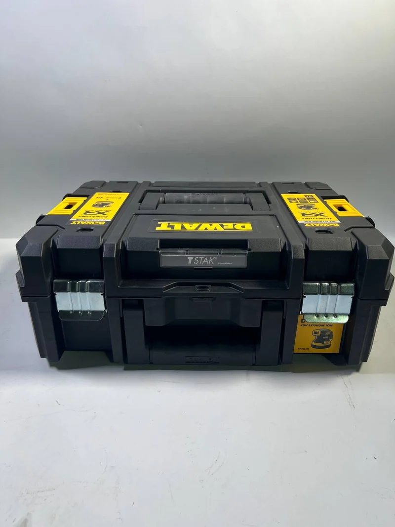 DeWalt DCW 210 NT Akku Exzenterschleifer 18V 125mm Brushless Solo + TSTAK - Leicht Gebraucht