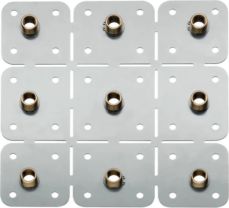 AXOR STARCK SHOWERCOLLECTION DN 15 Montagehilfe – Schallentkoppelte Montage für Kopfbrausen im Mehrfachverbund