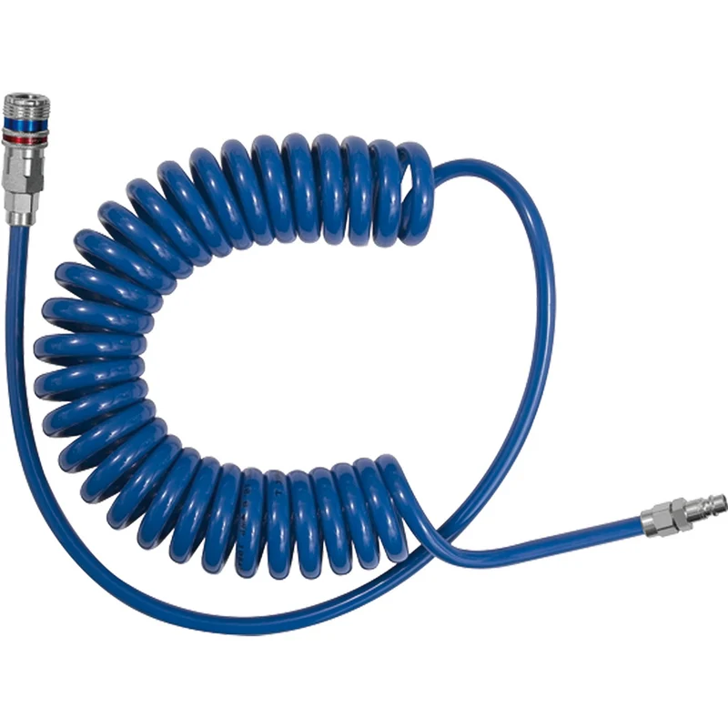 Spiralschlauch-Sicherheitskupplung-Set, PUR