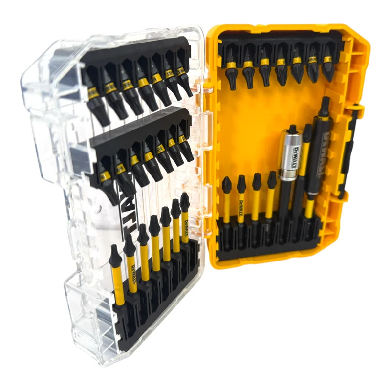 DeWalt DT70732T-QZ Bit Set 37 teilig in Tough Case Box Extreme Impact Bit Pozidriv / Phillips / Torx / Bithalter
