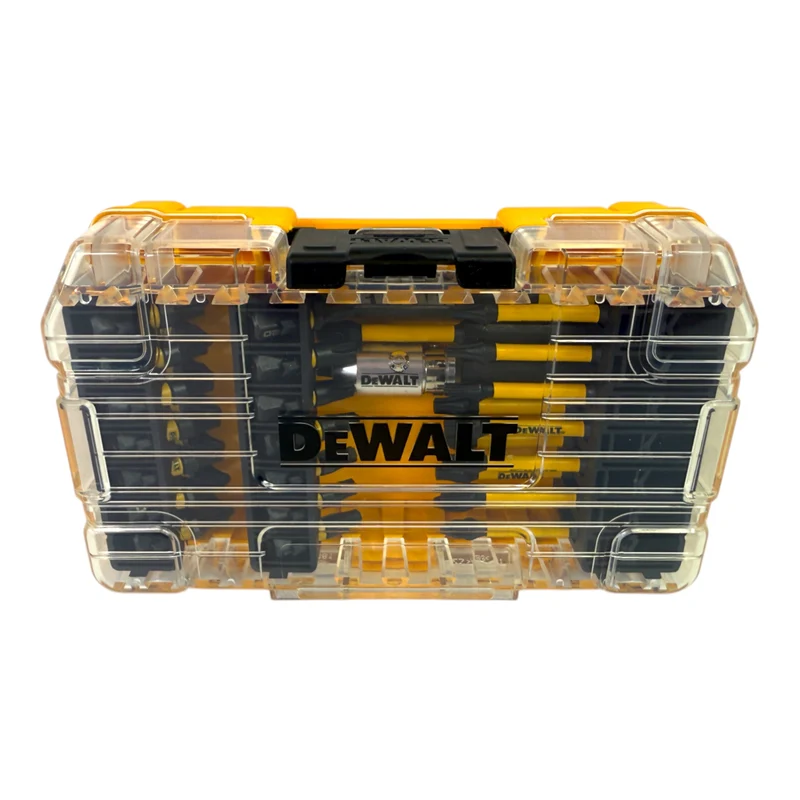 DeWalt DT70732T-QZ Bit Set 37 teilig in Tough Case Box Extreme Impact Bit Pozidriv / Phillips / Torx / Bithalter