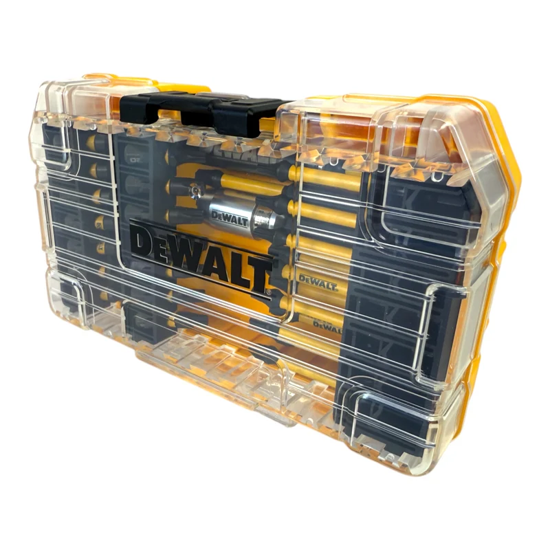 DeWalt DT70732T-QZ Bit Set 37 teilig in Tough Case Box Extreme Impact Bit Pozidriv / Phillips / Torx / Bithalter