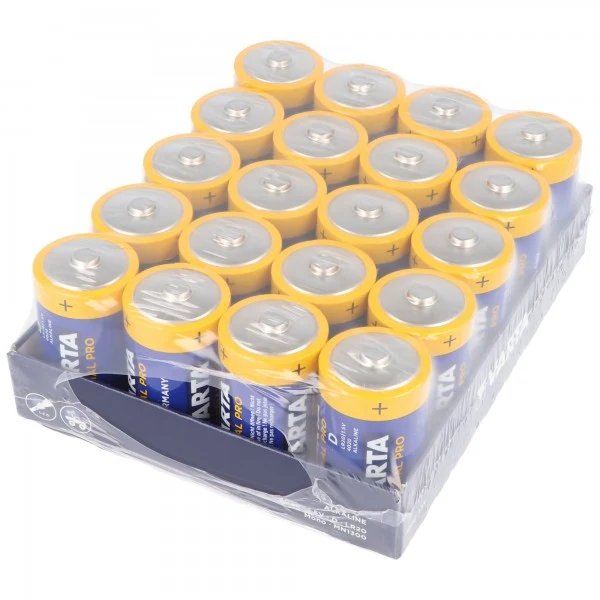 Varta 4020 Industrial 1,5V 16500mAh Alkaline Mono D LR20