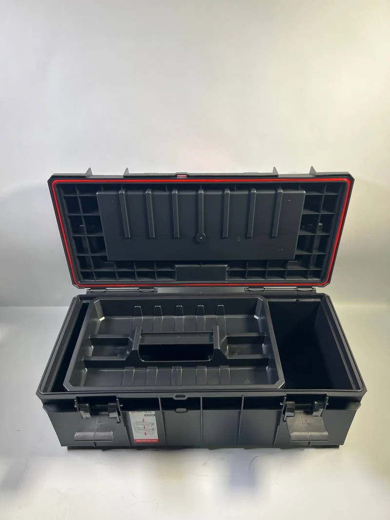 Qbrick System PRO 600 Expert Werkzeugkoffer modularer Organizer 545 x 270 x 246 mm 22 l stapelbar IP54 - Beschädigt