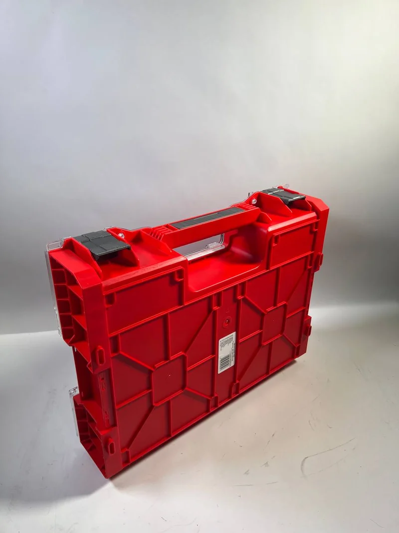 Qbrick System PRO Organizer 300 RED ULTRA HD stapelbar 452 x 358 x 110 mm 9 l IP54 mit 8 Inlays - Unvollständig