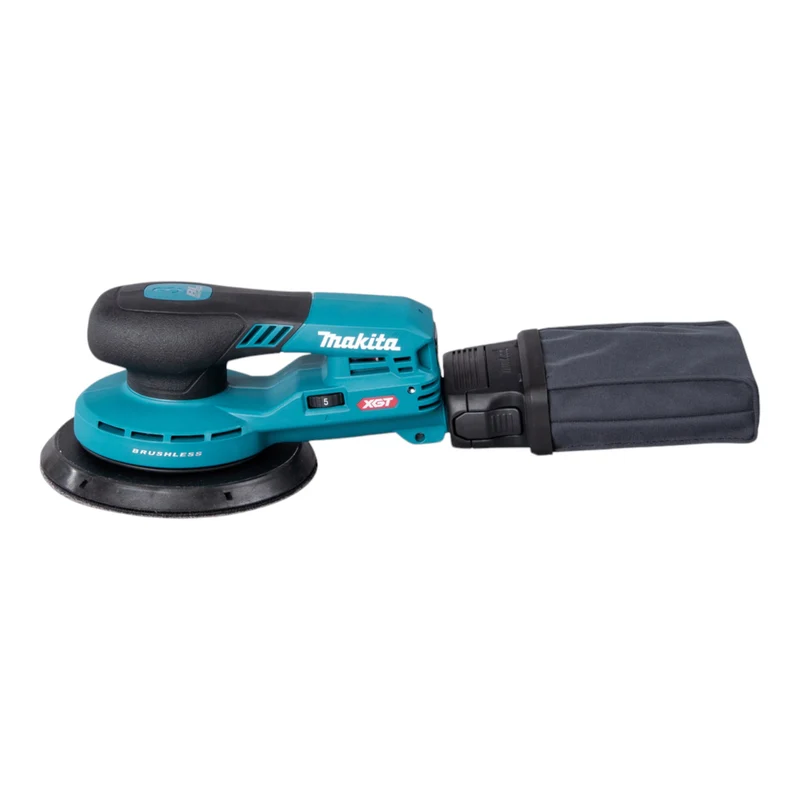 Makita BO 004 CGD101 Akku Exzenterschleifer 40 V max. 150 mm 3,0 mm Hub Brushless + 1x Akku 2,5 Ah + Ladegerät