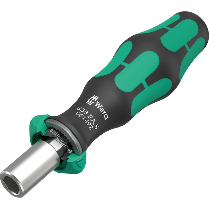 Bits-Handhalter mit Ratschenfunktion 838 RA S / 1/4"