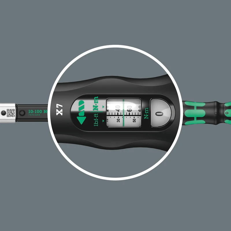 Click-Torque X 7 Drehmomentschlüssel für Einsteckwerkzeuge